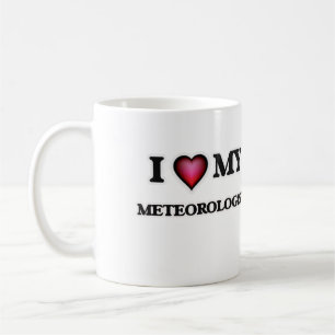 Mug J'aime mon météorologue