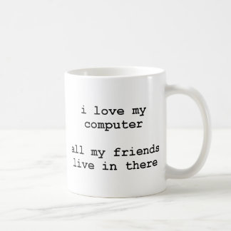 Mug j'aime mon ordinateur