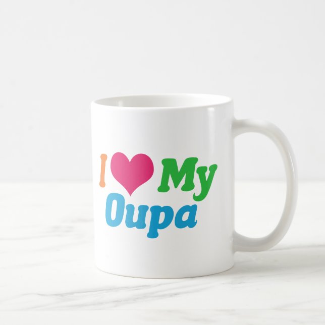 Mug J'Aime Mon Oupa (Droite)