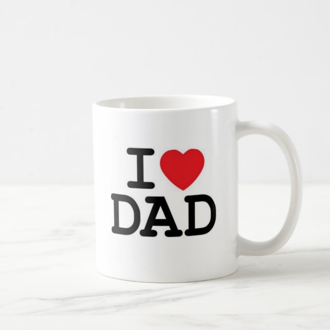 Mug J'aime mon père ! (Droite)
