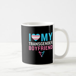 Mug J'aime mon petit ami transgenre Fierté LGBT Valent