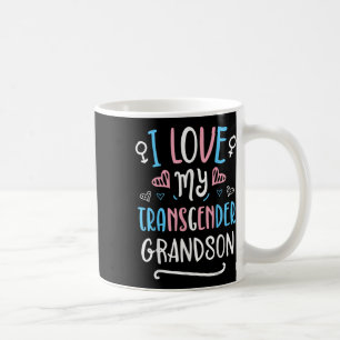 Mug J'aime mon petit-fils transgenre Fierté trans LGBT