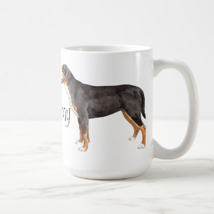 Mug J'aime mon plus grand chien suisse de montagne