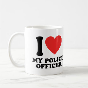 Mug J'Aime Mon Policier