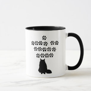 Mug J'aime mon ragondin du Maine--Texte noir