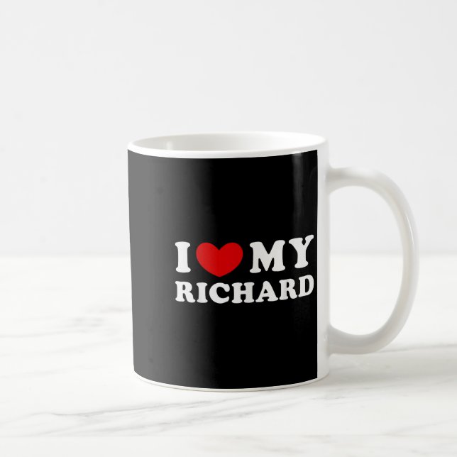 Mug J'Aime Mon Richard, J'Aime Mon Richard (Droite)