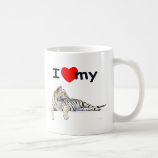 Mug J'aime mon tigre (pour la lumière)