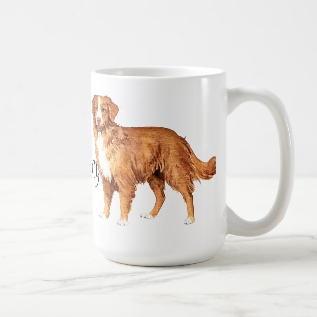Mug J'aime mon Toller (Droite)