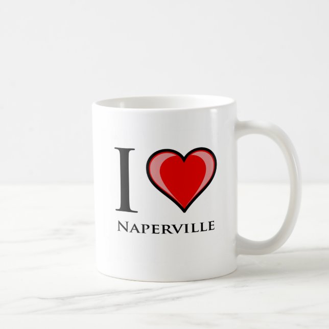 Mug J'aime Naperville (Droite)