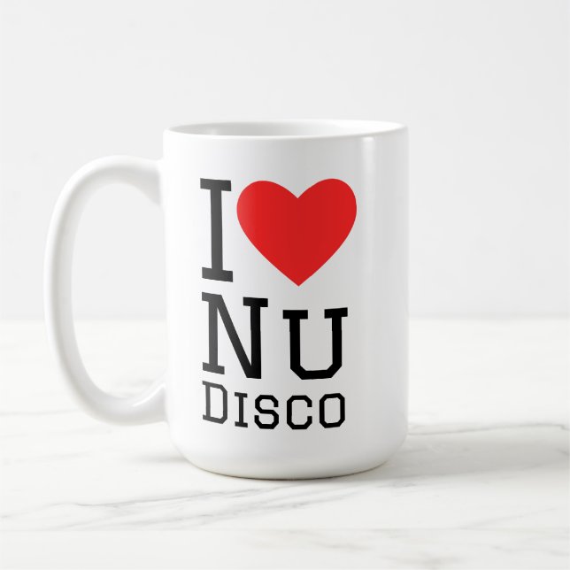 Mug J'aime Nu disco (Gauche)