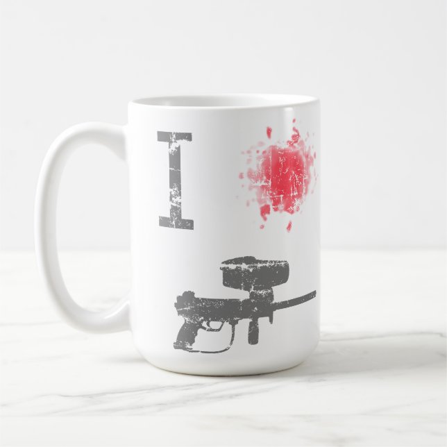 Mug J'aime Paintballing (Gauche)