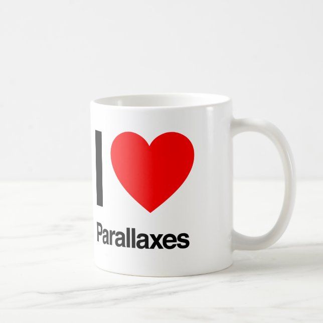 Mug j'aime parallaxes (Droite)