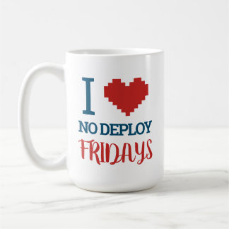 Mug J'Aime Pas Déployer Vendredi