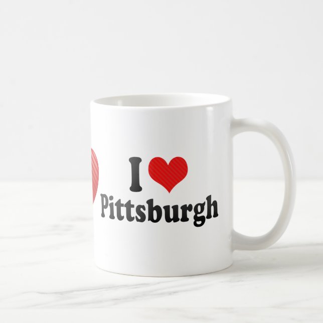 Mug J'aime Pittsburgh (Droite)