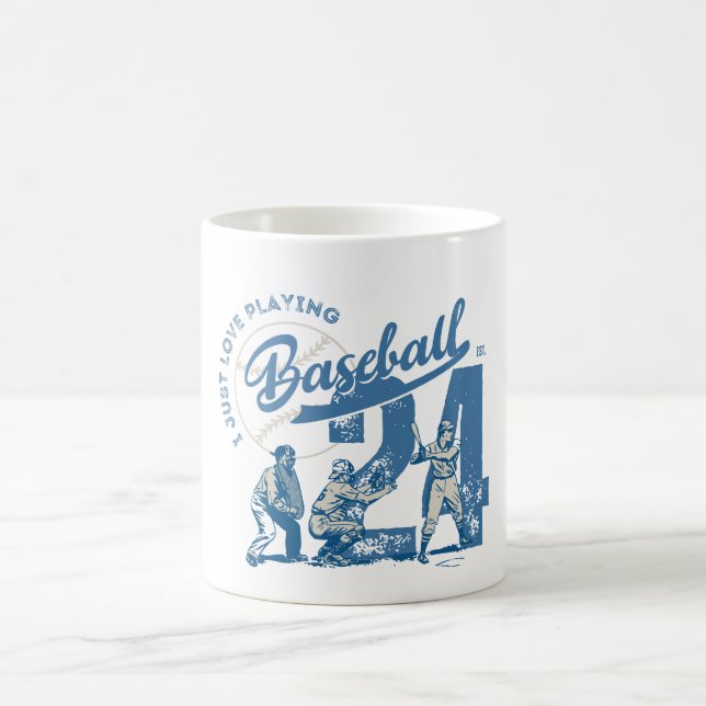 Mug J'Aime Plaire De Baseball (Centre)