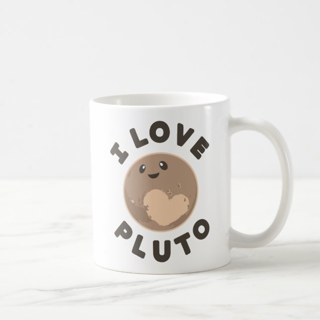 Mug J'aime Pluton (Droite)