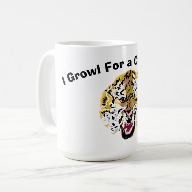 Mug : J'Aime Pour Une Coupe De Java (Devant gauche)