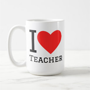 Mug J'aime professeur