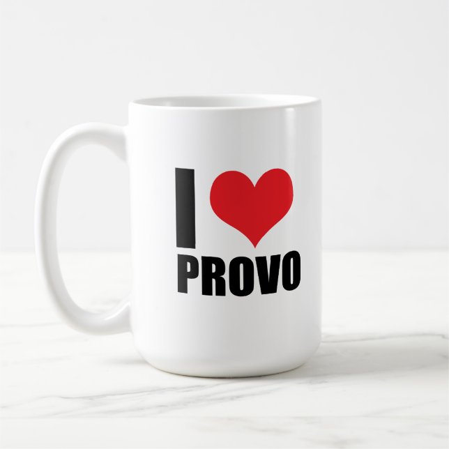 Mug J'aime Provo (Gauche)