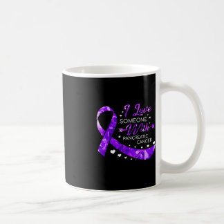 Mug J'Aime Quelqu'Un Avec Le Cancer Pancréatique Sensi