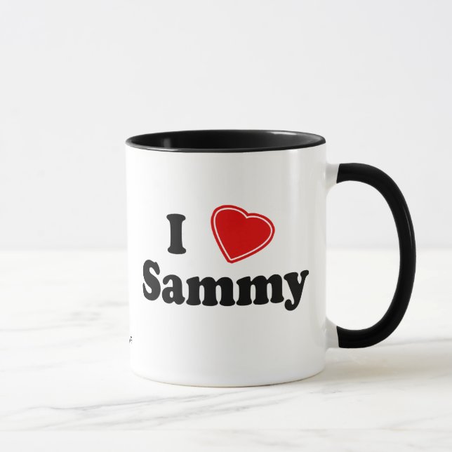 Mug J'aime Sammy (Droite)