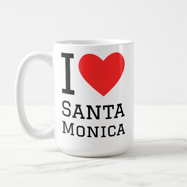 Mug J'aime Santa Monica (Gauche)
