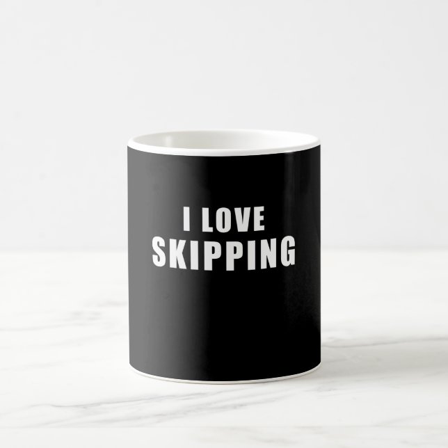 Mug J'aime Skipping - corde Cadeau (Centre)
