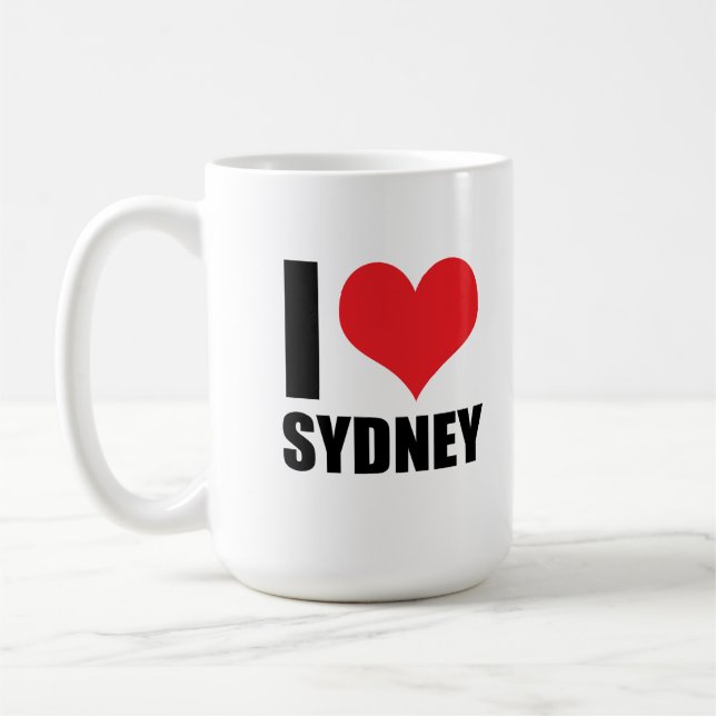 Mug J'aime Sydney (Gauche)