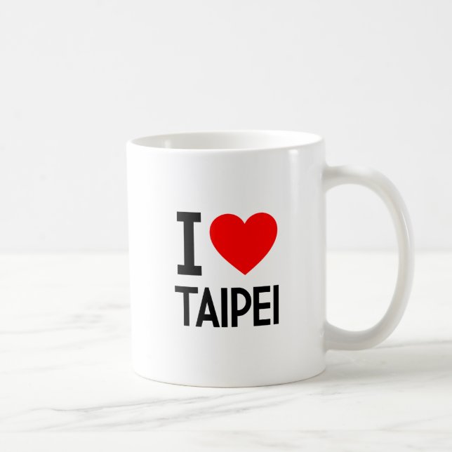 Mug J'aime Taipei (Droite)