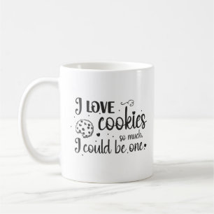 Mug J'aime tellement les biscuits que je pourrais en ê