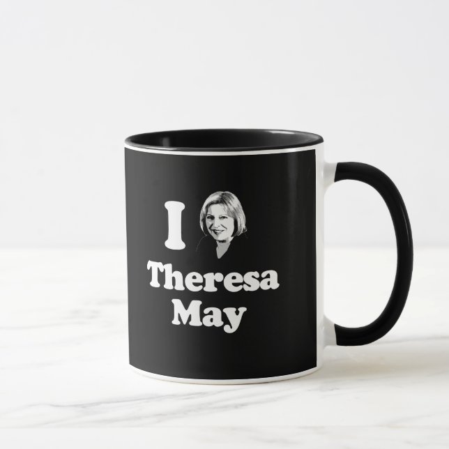 Mug J'aime Theresa - le buste - - (Droite)