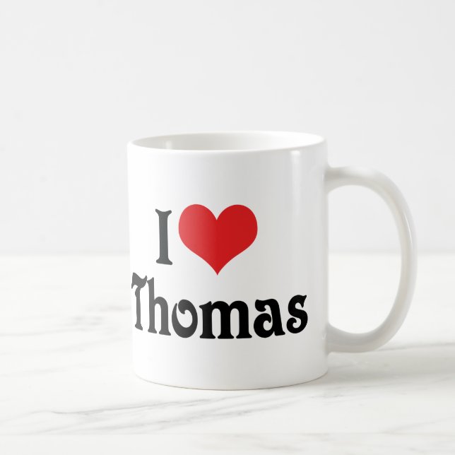 Mug J'aime Thomas (Droite)