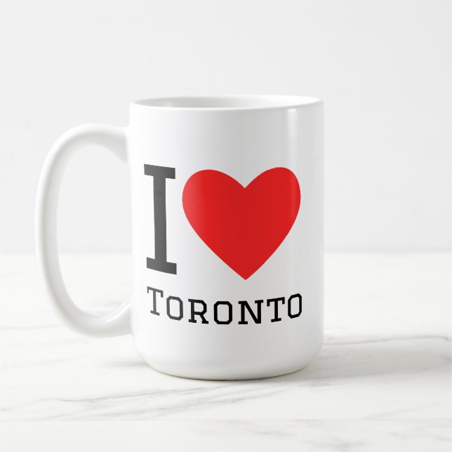 Mug J'aime Toronto  (Gauche)