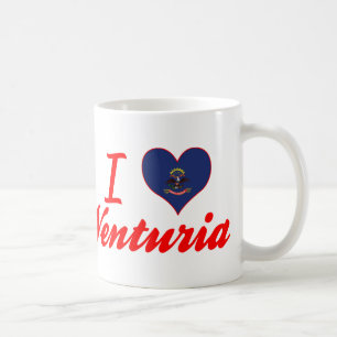 Mug J'aime Venturia, le Dakota du Nord