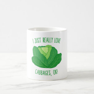 Mug J'Aime Vraiment Les Cabbages, OK !T-shirts