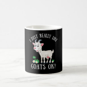 Mug J'aime vraiment les chèvres ok ?