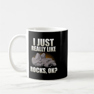 Mug J'Aime Vraiment Rocks Géologie Géologue Rock Colle