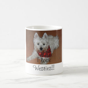 Mug J'aime Westies !