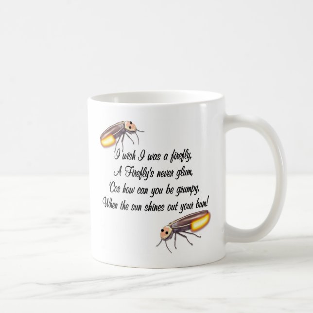 Mug J'aimerais être une luciole (Droite)