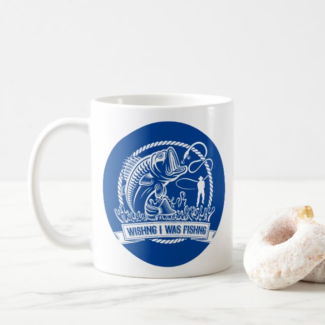 Mug J'Aimerais Pêcher (Avec donut)