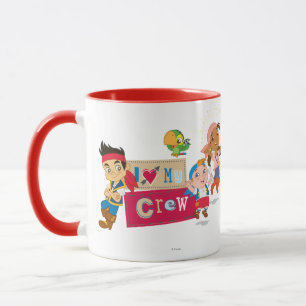 Mug Jake et les "Jamais Land Pirates" J'aime mon équ