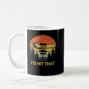 Mug J'allais frapper ce disque amusant Golf Frisbee Go