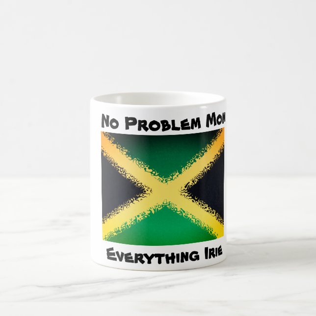 Mug Jamaïcain aucunes tasse/tasse de lundi de problème (Centre)