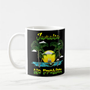 Mug Jamaïque Beach Caribbean Island Pas de problème