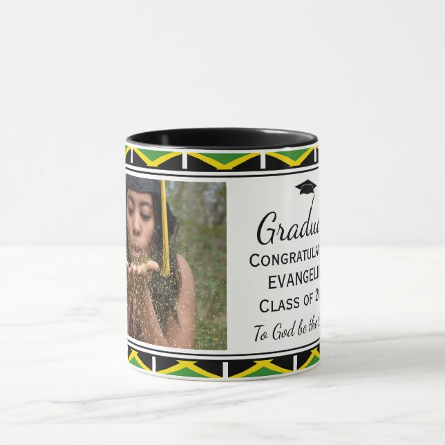 Mug Jamaïque - Diplôme photo (Centre)
