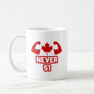 Mug Jamais 51 Le Canada fort