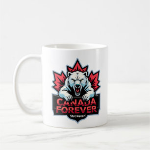 Mug Jamais 51, Ours polaire, Canada Pour toujours,