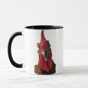 Mug Jamais Été Poursuivi Par Un Coq Et Il Montre Du Ca