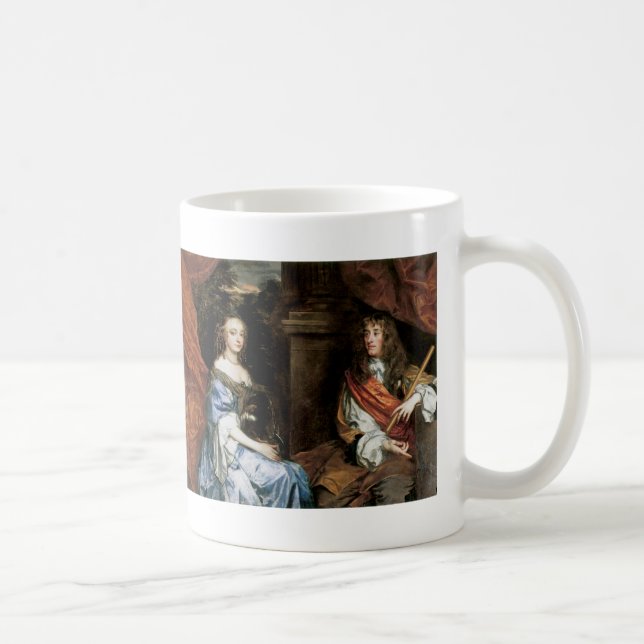 Mug James II et Anne Hyde par Sir Peter Lely Coffee Mu (Droite)
