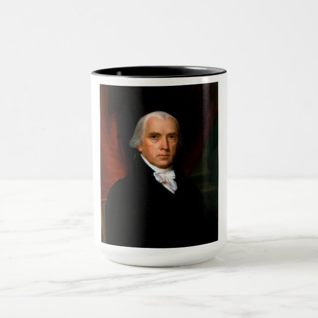 Mug James Madison le 4ème président : Amérique colonia (Centre)